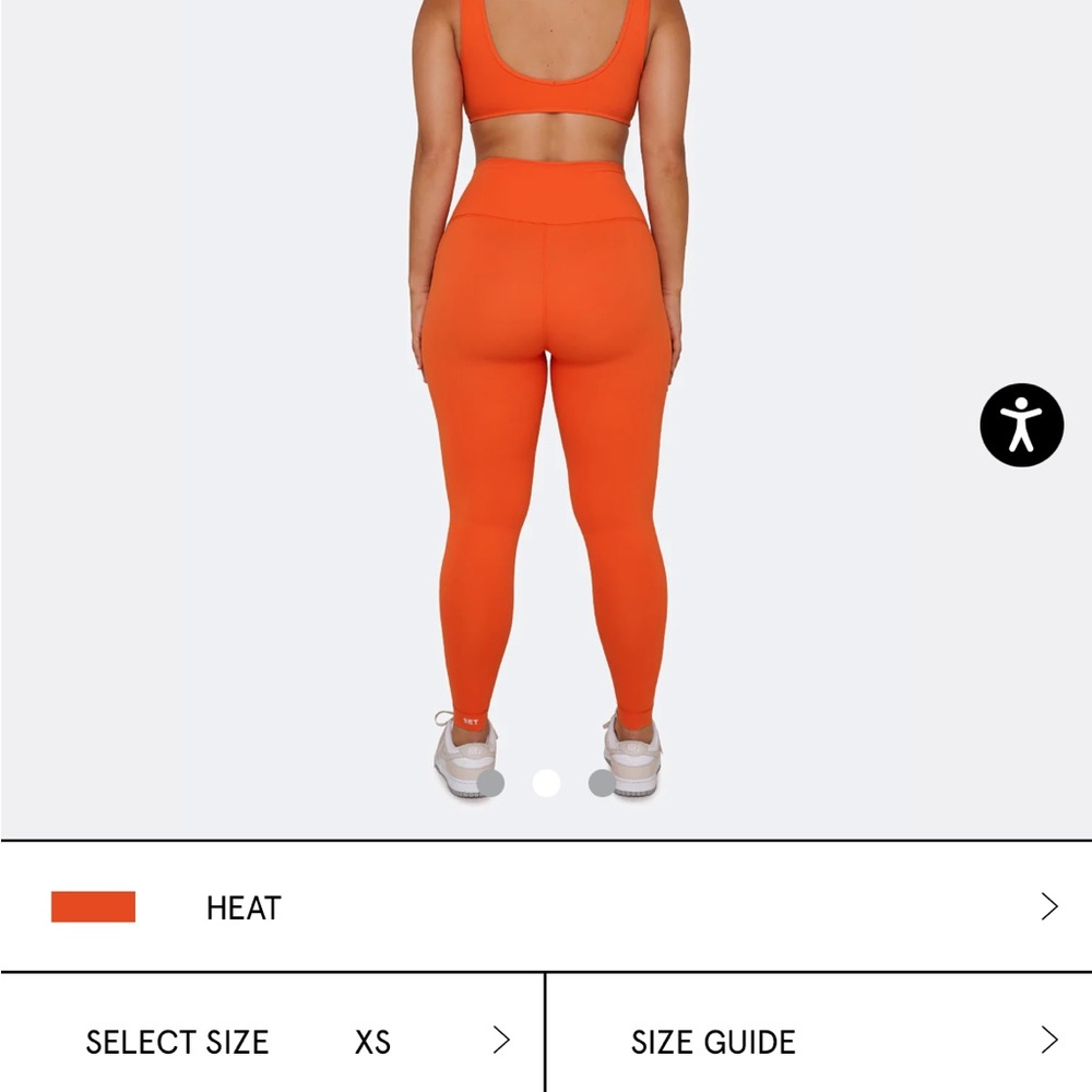 SET ACTIVE sportbody leggings small